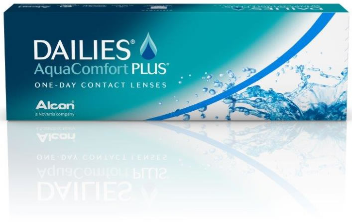 2 DAILIES Aqua Comfort Plus